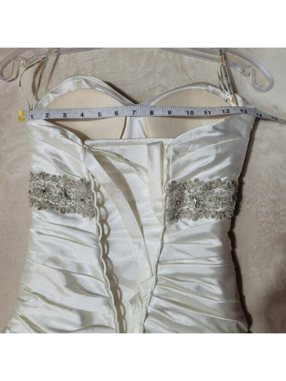 Sottero and Midgley Collection Adorae-JSM1307LU White Wedding Dress - Size 2 - Picture 13 of 16